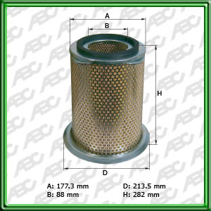 Filtro de AIRE - MASSEY-FERGUSON TRAKTOREN