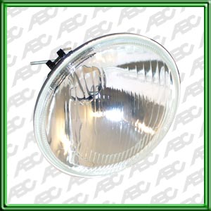 OPTICA LINEA AUTO FIAT 600 67 -> 79 - Faro asimetrico. Tipo Carello. Para lamparas P45T. Caja x 8 unid.