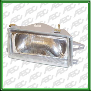 OPTICA LINEA AUTO FIAT DUNA Idea 96 -> 97 DERECHO - Faro asimetrico con luz de posicion. Para lamparas H4. Caja x 6 unid. LENTE REPOSICION VOLKSWAGEN Camion 15-160/17-220/17-300  12-140H/14-150/14-220/24-250/35-300 98 -> 00 DERECHO - Para Optica 954 . Caj