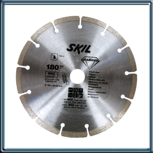 ACCESORIOS PARA HERRAMIENTAS ELECTRICAS Y A BATERIA DISCOS DIAMANTADOS SEGMENTADOS SKIL 180MM