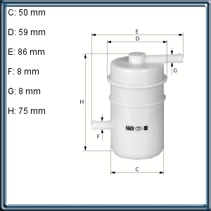 Filtro de COMBUSTIBLE Primario - Secundario