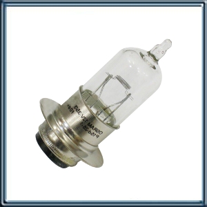 LAMPARA HALOGENA PARA MOTO 12V - CASQUILLO P15D-25-1 - 35/35W