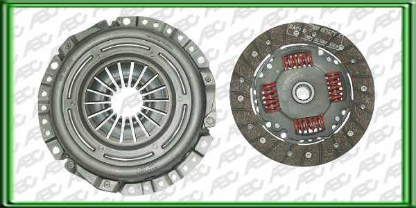 EMBRAGUES LIVIANO CONJUNTO FORD COURIER 1.6 ZETEC ROCAM TODOS // ESCORT LX 1.6 ZETEC ROCAM 2000 -> // FIESTA 1.6 ZETEC ROCAM TODOS // KA 1.6 ZETEC ROCAM TODOS - DISCO Ã 190 mm. ESTRÃAS 17