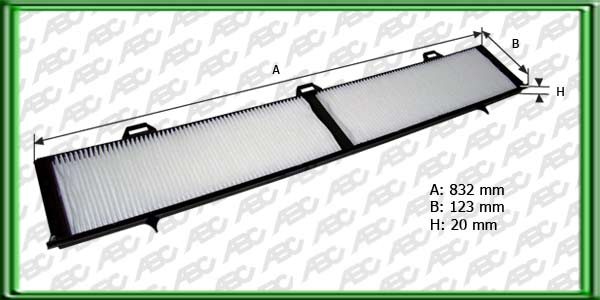 Filtro de FILTRO PARA CABINA - BMW