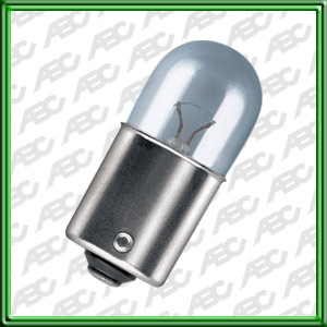 LAMPARA MINIATURA 12 VOLTS LUZ DE MATRICULA Y LATERAL STANDARD 5 WATTS BA15s R5W