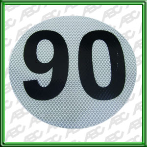 CIRCULO DE REFERENCIA PARA MAXIMA VELOCIDAD 90 (POR 1)