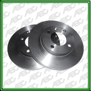 DISCO DE FRENO DELANTEROS DE 239MM DE 4 AGUJEROS VENTILADO SIN MASA PARA VW SAVEIRO 97Â»