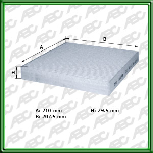 Filtro de FILTRO PARA CABINA - RENAULT