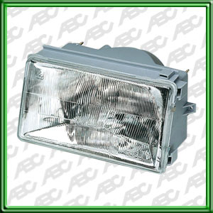 OPTICA LINEA AUTO FIAT REGATTA 84 -> 96 IZQUIERDO - Faro con luz posicion. Para lamparas H4. Caja x 4 unid.