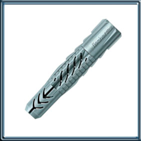 TACOS DE NYLON C/ARANDELA UX 6 CONTENIDO POR CAJA 100UN.