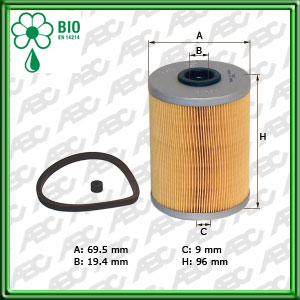 Filtro de COMBUSTIBLE - CHEVROLET - GENERAL MOTORS - SAAB