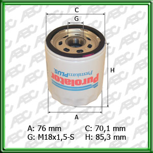 FILTRO DE ACEITE DAEWOO ESPERO. LANOS. NUBIRA. RACER: FIAT PALIO 1.8. SIENA 1.8. STRADA: GM ASTRA. BLAZER. CHEVETTE. CORSA. FRONTERA. IPANEMA. KADETT. MERIVA. MONZA. OMEGA. S 10. TIGRA. VECTRA. ZAFIRA: SUZUKI FUN - EQUIVALENCIA: MANN: W 712/12. W 712/22 -