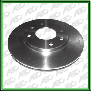 DISCO DE FRENO DELANTEROS DE 247MM DE 4 AGUJEROS VENTILADO SIN MASA PARA PEUGEOT 106-205-206-306 TODOS LOS MODELOS