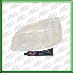 LENTE REPOSICION RENAULT CLIO Fase III IZQUIERDO - Para Optica 781 y 799. Caja x 4 unid.