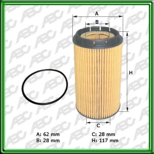 Filtro de ACEITE - ALFA ROMEO