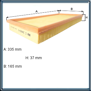 FILTRO DE AIRE MOTORES MARINOS VOLVO PENTA