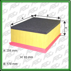 Filtro de AIRE - CITROEN - PEUGEOT