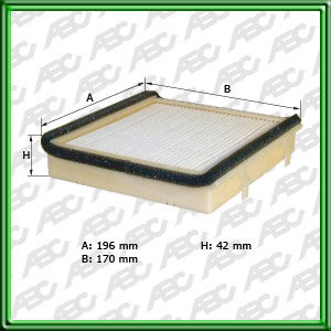 Filtro de FILTRO PARA CABINA - SEAT