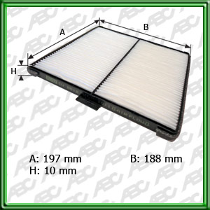 FILTRO DE AIRE PARA HABITACULO HONDA (UE5)