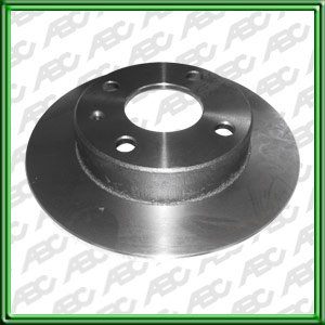DISCO DE FRENO DELANTEROS DE 239.5MM DE 4 AGUJEROS SOLIDO SIN MASA PARA FORD FIESTA (94Â»95)
