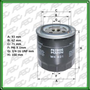 Filtro de COMBUSTIBLE - SUZUKI