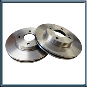 DISCO DE FRENO DELANTERO VENTILADO FORD FIESTA KINETIC 1.6 16V Â´10>