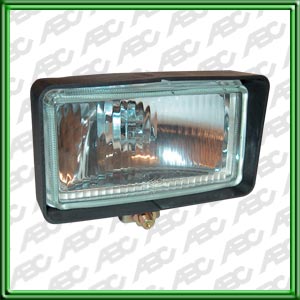 OPTICAS Y FAROS FAROS HALÃGENOS AUXILIARES UNIVERSAL FLAT. Con Vicera. Luz Largo Alcance. LÃ¡mpara H3. Caja x 6 unidades