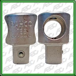 MANIJA T DESLIZABLE 3/4. Cuadro de encastre macho 3/4. // LARGO: 56 mm.