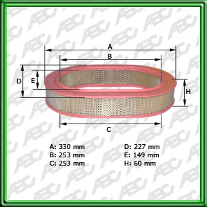 Filtro de AIRE - MITSUBISHI