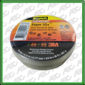 CINTAS AISLADORAS SUPER 33+ 19MM X 9M X1