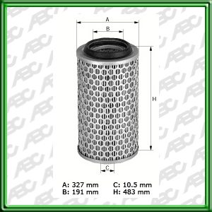 Filtro de AIRE - MERCEDES-BENZ (DAIMLER AG)