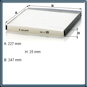 E. AIRE HABIT.VOLVO S60: C 70: S 70: V 70: S 80 (UE1).