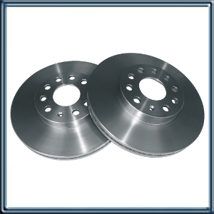 DISCO DE FRENO DELANTERO VENTILADO PARA AUDI A3 1.6 16V FSI-1.9 TDI-2.0 TDI (07Â») // VW VENTO 1.9 DISEL (04Â») GOLF V 1.6 16V FSI LLANTAS 16 - 2.0 TDI (04Â»)