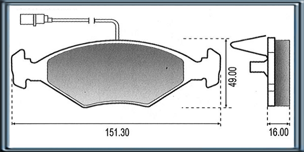 PASTILLA DE FRENO FIAT PALIO 1.0 ED AÃO: 98Â» POSICION: DELANTERA / FIAT PALIO 1.0 EDX AÃO: 98Â» POSICION: DELANTERA SISTEMA: ATE / FIAT PALIO 1.0 EX AÃO: 98Â» POSICION: DELANTERA SISTEMA: ATE / FIAT PALIO 1.0 EXL AÃO: 98Â» POSICION: DELANTERA SISTEMA