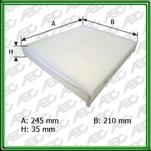 FILTRO DE HABITACULO FORD MONDEO. S-MAX