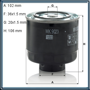 FILTRO DE COMBUSTIBLE MITSUBISCHO (UE1)