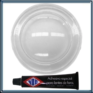 LENTE REPOSICION PRA FARO AUXILIAR ANTINIEBLA LINEA LIVIANA : FORD FIESTA (07/ . ..). KA (08/ ... )  PARA COD. 982 D / I .  CAJA X 18  UNID.