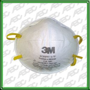 RESPIRADOR P/POLVO-HUMO-NIEBLA P1 C/SELLO NASAL 8720 X20