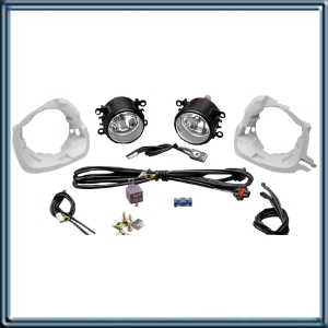 KIT RENAULT CLIO MIO (2012) . DUSTER (11/...)  / SANDERO / LOGAN (07/... )  QUE INCLUYE  DOS FAROS ANTINIEBLA  998 CON REJAS .  AROS DE SUJECION Y  LENTES 129304.   LAMP. H-11.   TAMBIEN TODO LO NECESARIO PARA SU INSTALACION  : CABLES. TECLA E INSTRUCTIVO