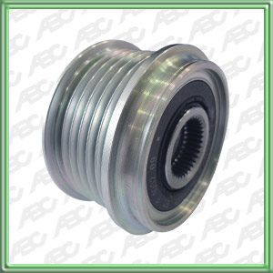 POLEA UNIDIRECCIONAL RENAULT CLIO II/ KANGOO/ LAGUNA/ MEGANE/ SCENIC  - MOTOR 1.9 DCI // VOLVO S40/ V40 - MOTOR 1.9 DI. 1.9 TD - EQUIVALENCIA INA: F-556599.01 - MEDIDAS: 17 X 61 X 41.20 - NÂº DE PARTE ORIGINAL: 770105871 / 7701207807