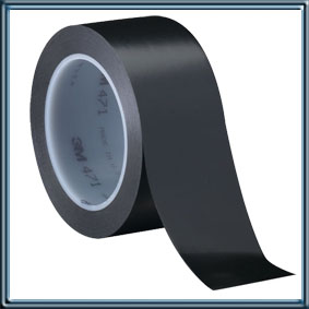 CINTAS DEMARCATORIAS NEGRA 50MMX30MT X1