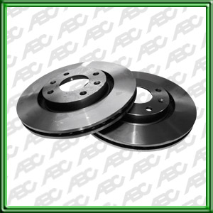 DISCO DE FRENO DEL VENT. PEUGEOT 206 1.4 / 1.6 16V / 2.0 HDI  - 307 1.6I / 206 SW 1.6 16V / 2.0HDI / 207 COMPACT 1.6 16V. 2.0 HDI- HOGGAR 1.6 16V/ 307 1.6I / 2.0 HDI / PARTNER 1.4. 1.6 16V HDI / CITROEN BERLINGO 1.4. 1.6 16V- 1.6 HDI. 1.6 (05Â») / C3 1.4