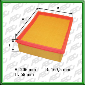 Filtro de AIRE - CITROEN - PEUGEOT