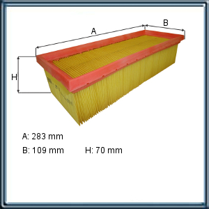 FILTRO PRIMARIO DE AIRE FIAT 8UE6)