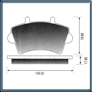 PASTILLA DE FRENO DELANTERA PARA RENAULT MASTER 2.5 DCI - 2.8 D - 2.8 TDI (02Â») CALIPER BOSCH