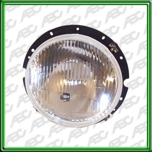 OPTICA LINEA AUTO VOLKSWAGEN KOMBI 75 - UNIDAD OPTICA CON SOPORTE CON LUZ DE POSICION. PARA LAMPARAS P45T. CAJA X 6 UNID.