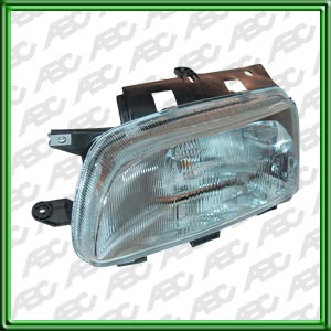 OPTICA LINEA AUTO CITROÃN BERLINGO 96  / /// PEUGEOT PARTNER (04-> ) DERECHO - FARO ASIMETRICO.M.MANUAL ( CAJA X 4 UNID.