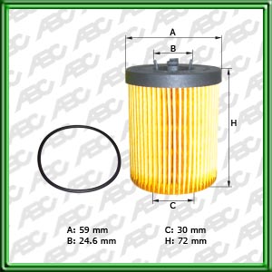 Filtro de ACEITE - CHEVROLET - GENERAL MOTORS