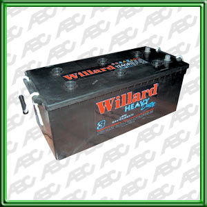 TRADICIONAL: UB 1240 D (Denominacion Comercial: 12 x 180 / Dimensiones: Largo 518 mm  Ancho: 226 mm  Alto: 195 mm  Alto Total: 215 mm / Borne Standard Positivo Derecho. Manijas)