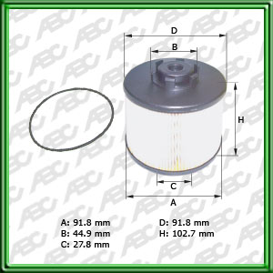 Filtro de COMBUSTIBLE Primario - Secundario - CLAAS - MERCEDES BENZ